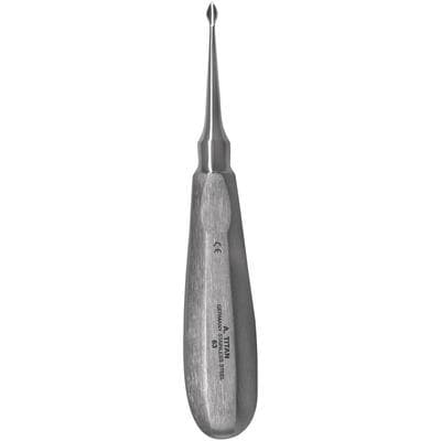 A. Titan Instruments #63 Spade Tip Bone Preservation Elevator, Straight, 4 mm Tip, Single End, 1/Pk thumbnail 15