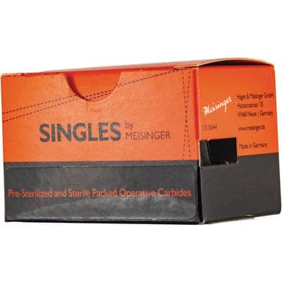 Meisinger Singles Sterile Carbide Bur, FG Friction Grip, Round #8, 2.3 mm Head, 25/Pack, HM1-023-FG thumbnail 5