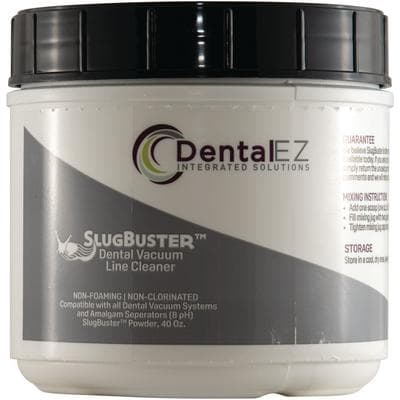 Ramvac SlugBuster Dental Vacuum Line Cleaner Powder, 40 oz Jar with Scoop, 6/Case thumbnail 10