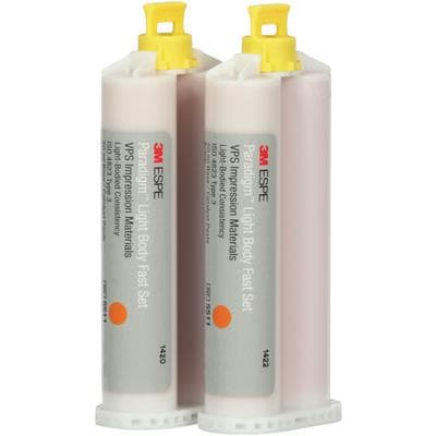 3M (Solventum) Paradigm VPS Light Body Fast Set Impression Material Refill, 50 ml Cartridges, Orange, 2/Pk, 5511 thumbnail 12