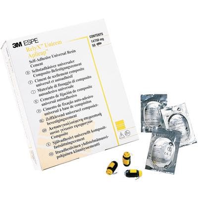 3M RelyX Unicem Self-Adhesive Universal Resin Cement Aplicap Capsule Refill, Shade A1, 20/Pkg, 56819 thumbnail 20