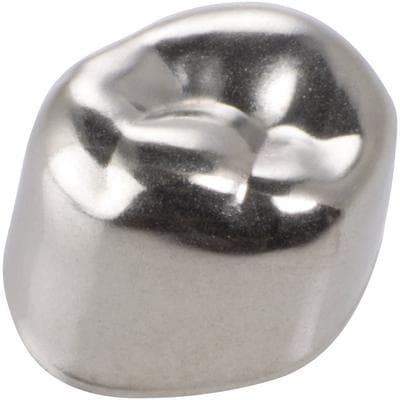 3M Unitek Stainless Steel Primary Molar Crowns, Upper Right First Molar, Size 4 (UR4), 5/Box, 900124 thumbnail 16