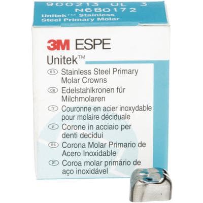 3M Unitek Stainless Steel Primary Molar Crown, 2nd Primary Molar, Upper Left, Size 3 (UL3), 5/Pk, 900213 thumbnail 17