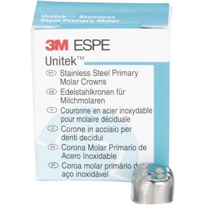 3M Unitek Stainless Steel Primary Molar Crown, Lower Right Second Primary Molar, Size 5 (LR5), 5/Pk, 900245 thumbnail 17