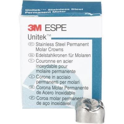 3M Unitek Permanent Stainless Steel Crowns, Lower Right Second Permanent Molar, Size 5 (5LR), 5/Box, 900445 thumbnail 16