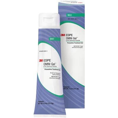 OMNI Gel 0.4% Stannous Fluoride Brush-On Gel, Mint, 4.3 oz Tube, 12106M thumbnail 12