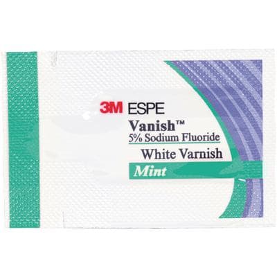 3M Vanish 5% Sodium Fluoride White Varnish with TCP, Mint, 0.5 mL Unit Dose, 100/Pk, 12150M thumbnail 21
