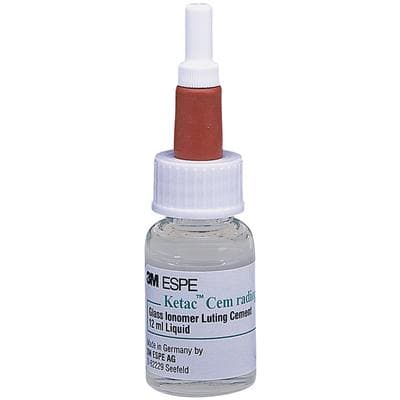 Ketac Cem Radiopaque Glass Ionomer Luting Cement, Liquid Refill, 12 ml Bottle, 1/Pk, 37221 thumbnail 18