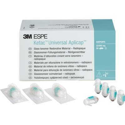 3M (Solventum) Ketac Universal Aplicap Glass Ionomer Restorative, A3 Shade, Giant Pack of 300 Capsules, 61097 thumbnail 9