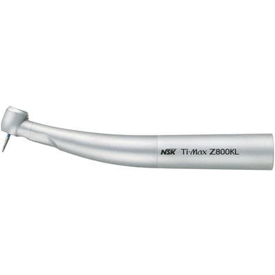 Ti-Max Z800KL High Speed Air Contra Angle Handpiece, Push Button Autochuck, Optic, Quadruple Spray, Miniature Head, Titanium thumbnail 2
