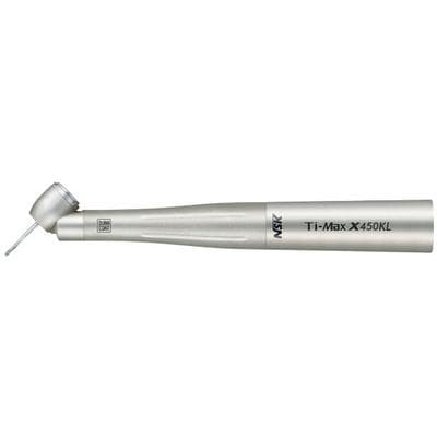 NSK Ti-Max X450KL High Speed Air Handpiece, 45° Angle, Standard Head, Push-Button Autochuck, Triple Spray, Fiber-Optic, KaVo Connection, X450KL thumbnail 5