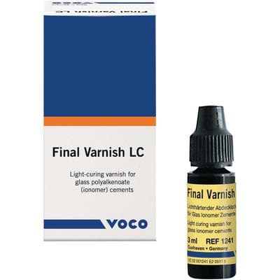 Final Varnish LC, Light-Cured Glass Ionomer Sealant, 3ml Bottle, Pack of 2, 01KEZKNHX6VP5AFV5CH7EFG3BB thumbnail 4