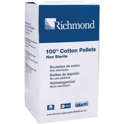 Sion Brands Cotton Pellets, Size #2, 7/32" Diameter, 100% Cotton, 2550/Box thumbnail 2