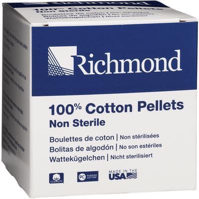 Sion Brands Cotton Pellets, Size #3 (5/32" Diameter), 100% Cotton, 2500/Box thumbnail 4