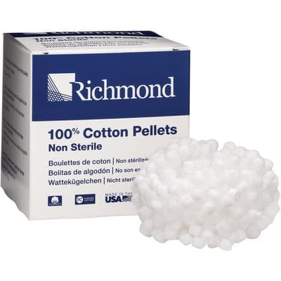 Sion Brands Cotton Pellets, Size #3 (5/32" Diameter), 100% Cotton, 2500/Box thumbnail 5