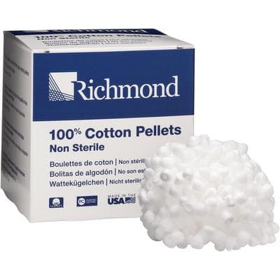 Sion Brands Cotton Pellets, Size #4 (1/8" Diameter), 100% Cotton, 3000/Box thumbnail 5