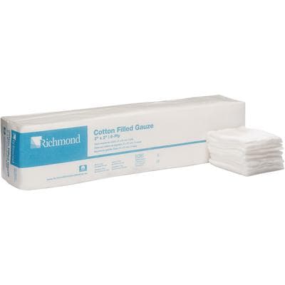 Sion Brands Cotton-Filled Exodontia Sponge, 2" x 2", 8-Ply, Non-Sterile, 5000/Case (25 Sleeves of 200) thumbnail 5