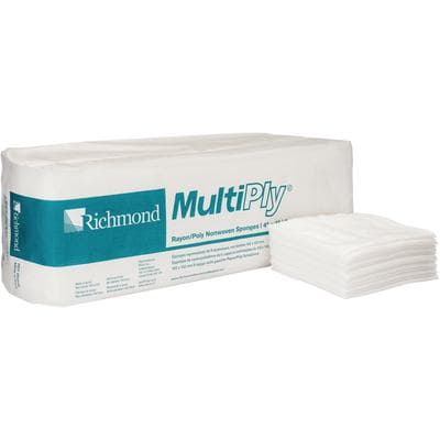 MultiPly™ Nonwoven Sponges, 4" x 4", 8-Ply, Rayon/Polyester, Non-Sterile, 2000/Case thumbnail 4