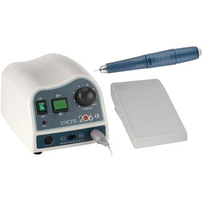 Strong 206 Carbon Brush Motor Electric Handpiece Set with 103L Handpiece, Max. 6.0 Ncm Torque - Strong 206 Carbon Brush Motor Electric Handpiece Set  - 103L handpiece with Max. 6.0 Ncm torque  - Image 1