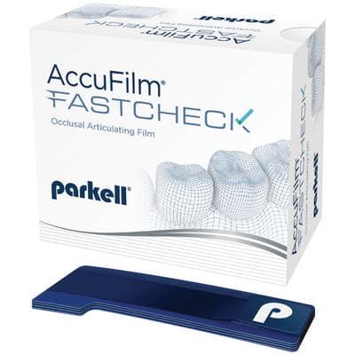 AccuFilm FastCheck Double-Sided Articulating Film, Blue/Blue, 100 Strips, S054 thumbnail 8