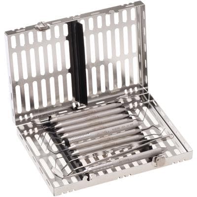Hu-Friedy Basic Endodontic Kit, 11-Piece Instrument Set with Signature Series Cassette thumbnail 3