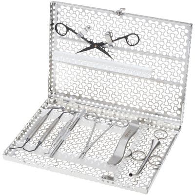 Hu-Friedy Black Line Lateral Sinus Lift Kit, Complete Surgical Set with 16-Piece Cassette, Kramer-Nevins Instruments, Bone Grafting Tools, IMNLATKITX thumbnail 4
