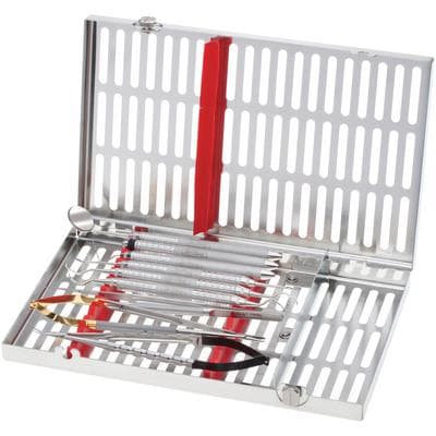 Hu-Friedy Microsurgical Kit, 11-Piece, Satin Steel, IMS Infinity Series Cassette, IM8120 thumbnail 3