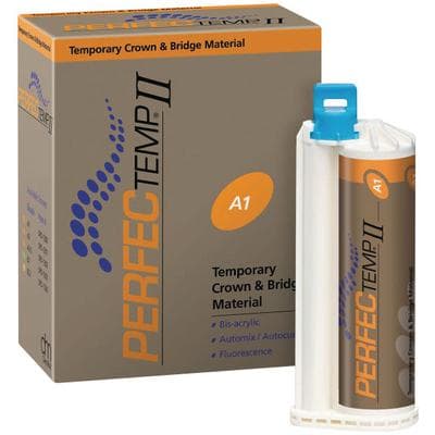 PERFECTemp II Temporary Crown & Bridge Material, Automix Cartridge, Shade A1, 50 mL, Refill Package (SPD1300) thumbnail 17
