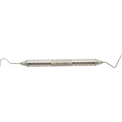 Hu-Friedy Expro 23/CP-11 Double-End Explorer/Probe, #6 Satin Steel Handle, Color-Coded, XP23/116 thumbnail 6