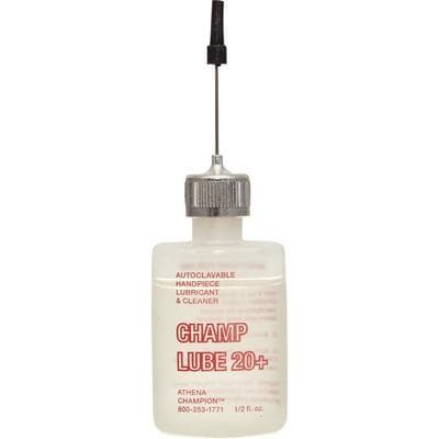 Champ-Lube 20 Plus Handpiece Lubricant, 0.5 oz Bottle, 2/Pkg - Champ-Lube 20 Plus Handpiece Lubricant – 0.5 oz Bottle, 2/Pkg - Champ-Lube 20 Plus Handpiece Lubricant – 0.5 oz Bottle, 2/Pkg - Image 1