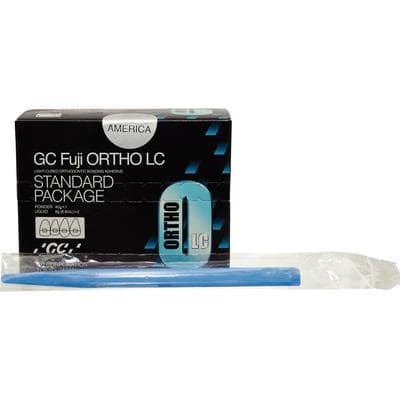 GC Fuji Ortho LC Orthodontic Cement, Powder/Liquid, Light-Cure, Standard Package, 1/Pk, 439403 thumbnail 18