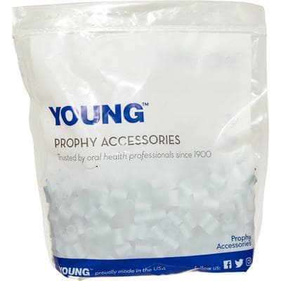 Young Dental Turbo Plus™ LF Prophy Cups, Latex-Free, Screw Type, Long, Firm, Light Blue, Webbed, 720/Pkg thumbnail 7
