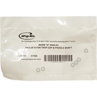 Whip Mix O Ring #1, Package of 6, #4008 / #07366 - O Ring #1 Pkg 6 - Image 1