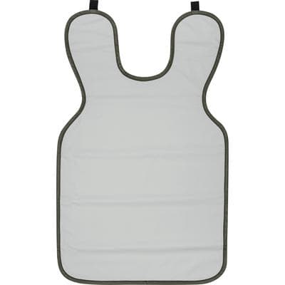 Soothe-Guard Lead-Lined X-Ray Apron, Adult, Without Collar, 0.35 mm Lead Equivalency, Light Blue, 661904902 thumbnail 5