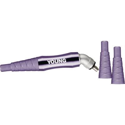 Young™ Hygiene Air Handpiece, Purple with 3 Nosecones, Low Speed, 4-Hole, Autoclavable thumbnail 2