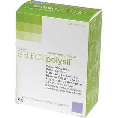 Polysil SH VPS Impression Material, Light Body, Regular Set, 50 ml Cartridges, Purple, 2/Pk, SH-101 thumbnail 7
