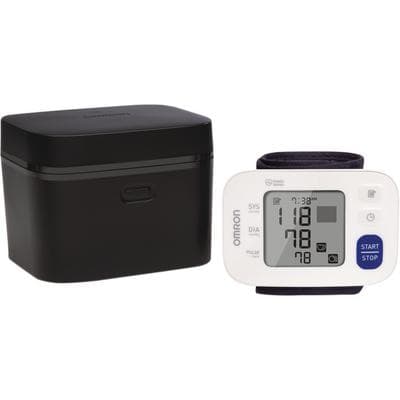 Omron 3 Series Wrist Blood Pressure Monitor (BP6100), One-Touch Operation, Stores 60 Readings, Fits Wrists 5.3"-8.5", Includes Storage Case thumbnail 14