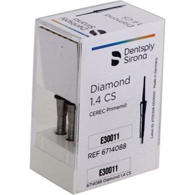 CEREC Primemill Diamond Milling Bur, 1.4 mm, CS, 6/Pkg thumbnail 8