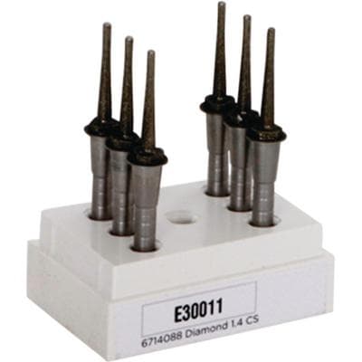 CEREC Primemill Diamond Milling Bur, 1.4 mm, CS, 6/Pkg thumbnail 9