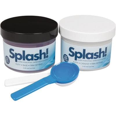 Splash! VPS Impression Material, Putty Pak, Heavy Body, Half-Time Set, 250 ml, Wild Berry, Purple, 1/Pk, SPD1235 thumbnail 7