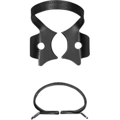 Hu-Friedy Black Line Rubber Dam Clamp #7, Winged, Lower Molar, RDCM7X thumbnail 8