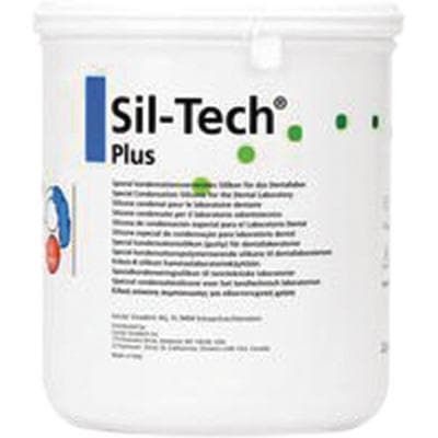 Sil-Tech Plus Laboratory Putty with Gel, 2.6 kg Tub with 60 ml Gel Tube, Fast Set, Condensation Silicone thumbnail 2