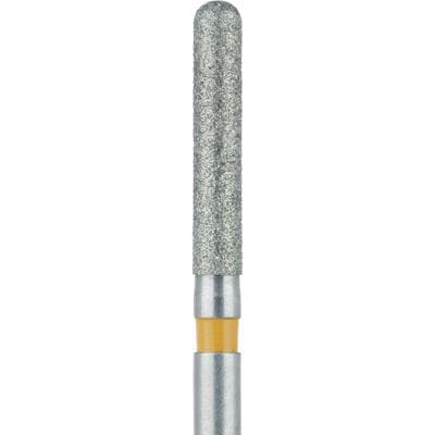 Meisinger 881Z2-017-FG Zirconia Diamond Bur, Extra Fine Grit, Round End Cylinder, 1.7 mm Head Diameter, Friction Grip, 5/Pkg thumbnail 5