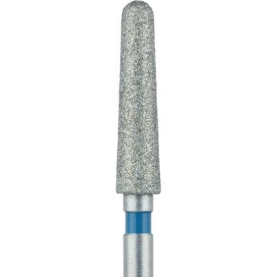 Meisinger Zirconia Diamond Bur, FG, Round End Taper, Medium Grit, Blue Ring, 2.4 mm Head Diameter, 10 mm Head Length, 5/Pack, #852Z4-024 thumbnail 6