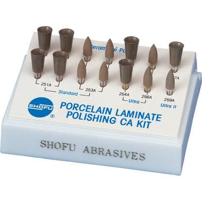 Shofu Porcelain Laminate Polishing Classic Plastic Kit, CA, 0317 thumbnail 3