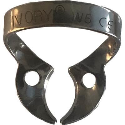 Ivory Rubber Dam Clamp, Wingless Molar, #W5, Stainless Steel, 50057526 thumbnail 12
