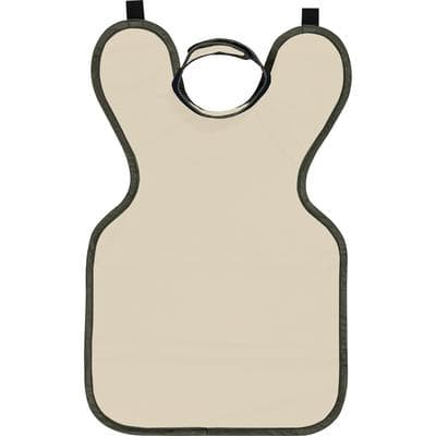 Soothe-Guard Air Lead-Free X-Ray Apron with Collar, Child Universal, 0.35 mm Lead Equivalency, Sand, 1 Each thumbnail 4