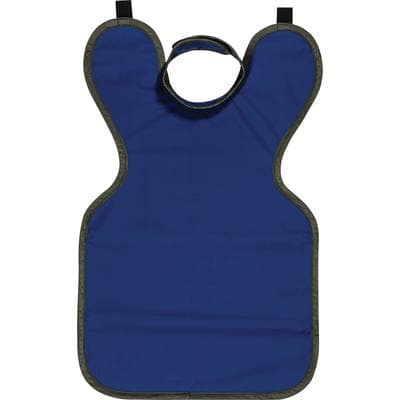 Soothe-Guard Air Lead-Free X-Ray Apron with Collar, Child Universal, 0.35 mm Lead Equivalency, Royal Blue, 23.5" x 17.75", 862204701 thumbnail 5