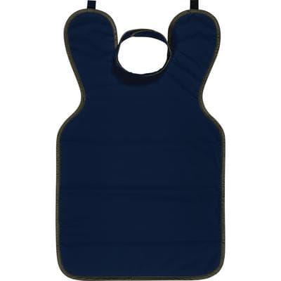 Soothe-Guard Air Lead-Free X-Ray Apron with Collar, 0.5 mm Lead Equivalency, Adult Universal, Navy Blue, 871805001 thumbnail 5