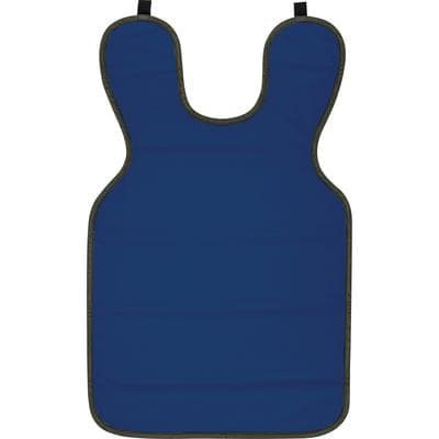 Soothe-Guard Lead-Lined Adult X-Ray Apron without Collar, 0.35mm Lead Equivalency, Royal Blue, 31.5" x 23.6", 1 Each thumbnail 3